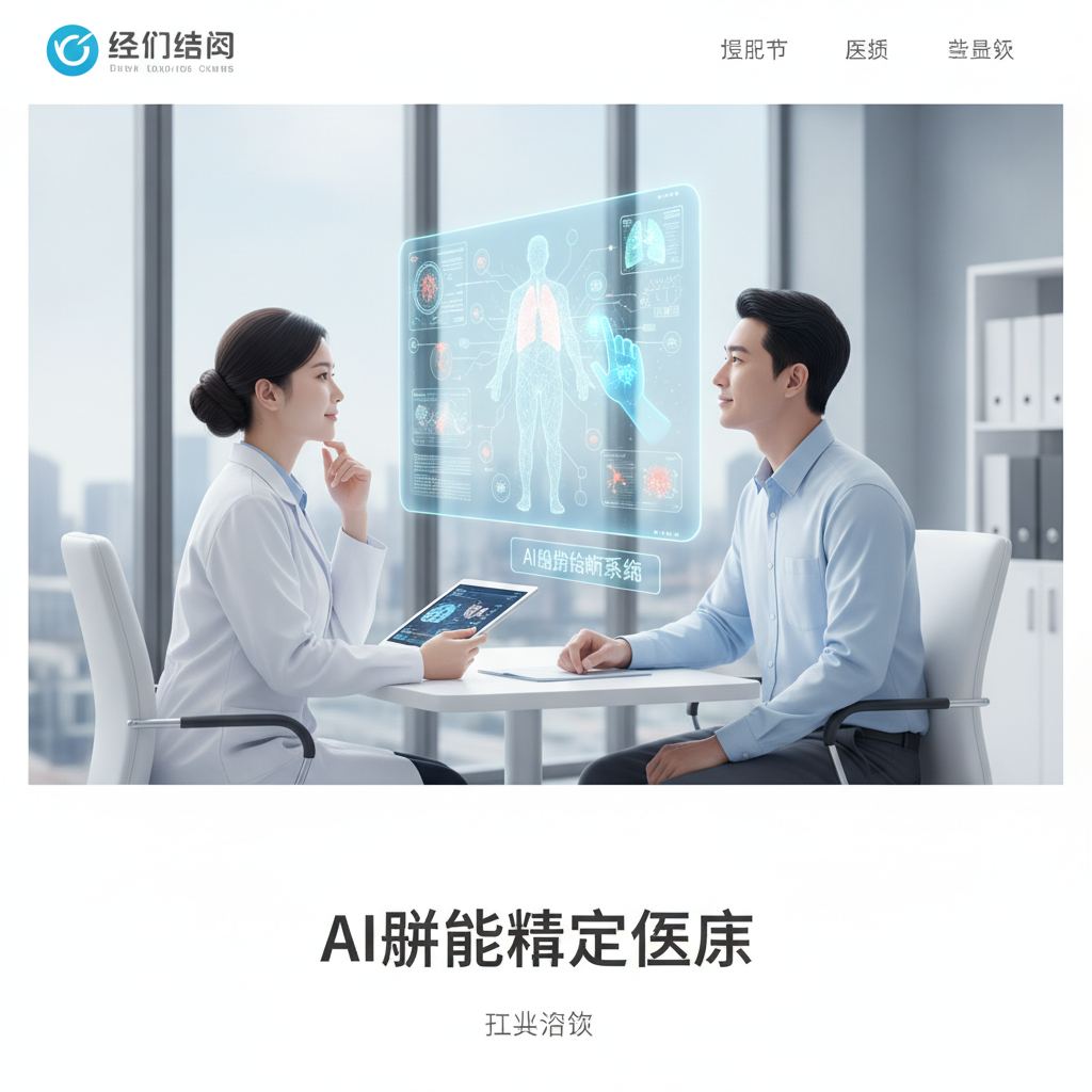 AI辅助医生进行疾病诊断，提升精准医疗水平。